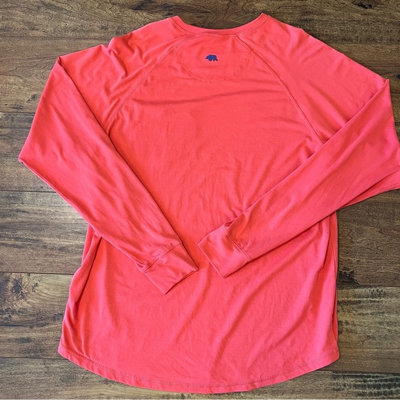 ONWARD RESERVE Men’s Sun Shirt Coolcore Performance Long Sleeve Coral Large - Picture 4 of 5